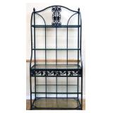 Iron bakers rack