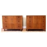 Pair MCM Morganton bachelors chests