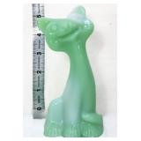 Fenton 6in sea mist slag happy cat