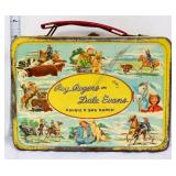 Vntg metal Roy Rogers & Dale Evans lunchbox