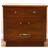 MCM 2 drawer nightstand see photos