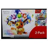BNIB Pokemon ETB Prismatic Evolutions 2 pack set