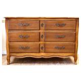 Vintage Drexel French 6 drawer dresser