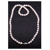 PEARL DINNER NECKLACE, LAB GROWN