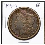 1894O Morgan silver dollar