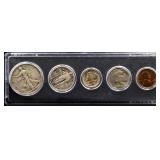 Early 1900s US coin set