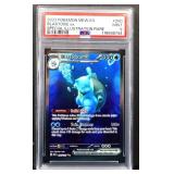 Graded mint 2023 Pokemon Mew En Blastoise card