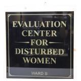 Framed Evaluation For Disturbed Women window