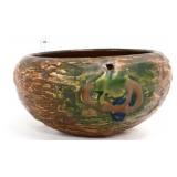 Vtg Roseville imperial hanging planter