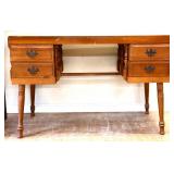 Vintage maple desk