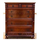 1920s 2 over 4 tall chest