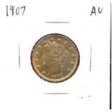 1907 V nickel
