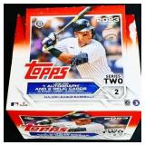 2023 Topps baseball card box w/ contents