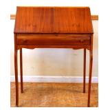 Vintage wood drop front secretary desk