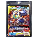 NM Pokemon Blastoise & Piplup Cosmic Eclipse card
