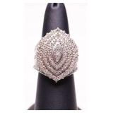 GENUINE DIAMOND DINNER RING