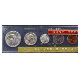 1962 US Denver Mint coin set