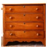 Vintage 4 drawer cottage chest