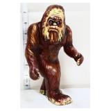 Cast iron walking Bigfoot bank