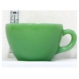 Vintage Fire King jadeite heavy coffee cup