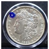 1894O Morgan silver dollar