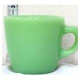 Vntg Fire King jadeite coffee cup