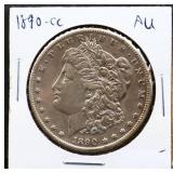 1890 Carson City Morgan silver dollar