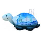 Fenton blue Night Sea turtle figure