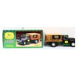 Die cast John Deere 1957 stake truck in org box
