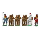 Lot of 6 vintage lead soldiers