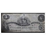 1861 CSA $5 note Richmond VA