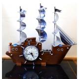 Vintage electric United ship clock