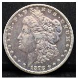 1878S Morgan silver dollar