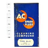 Vntg AC Spark Plug Cleaning tin, full