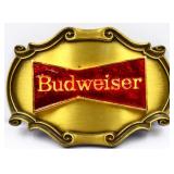Vntg Raintree Budweiser Beer belt buckle