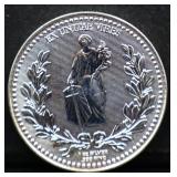 1oz John Wick Ex Unitae silver round
