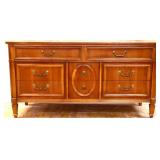 MCM Bassett 8 drawer dresser