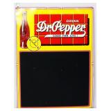 Metal 17.25x23.5 Dr Pepper menu board