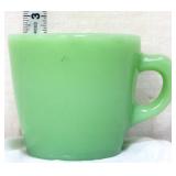 Vntg Fire King jadeite coffee cup