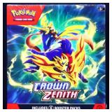 BNIB Pokemon Crown Zenith booster pack set