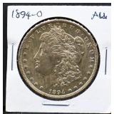 1894O Morgan silver dollar