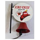 Large Texaco Fire Chief dinner bell