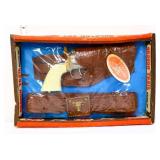 Vntg Hubley Oregon Trail Holster Set in box