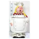 Lady chef cookie jar