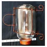 Small glass minnow trap