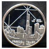 1oz 9/11 Never Forget silver round