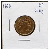 1866 shield nickel