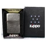 Zippo brushed metal lighter in org box