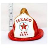 Cast iron Texaco Fire Chief hat