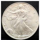 2000 silver eagle coin